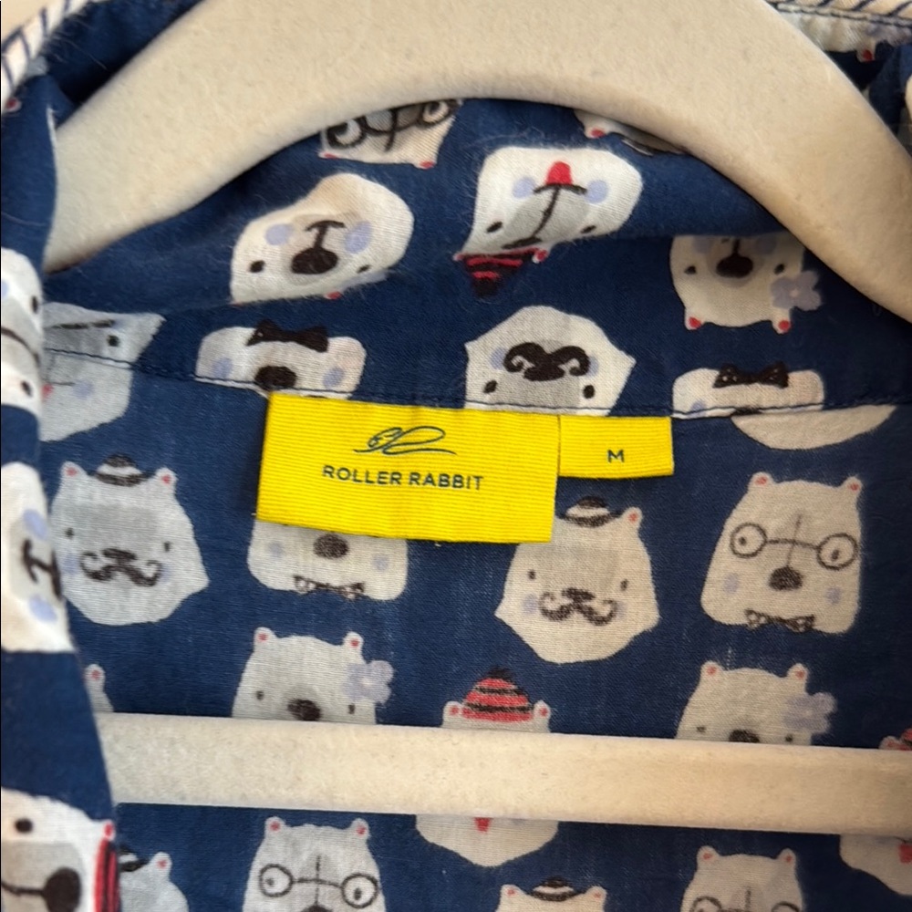 Roller Rabbit Polar Bear Pajama Dress/Nightshirt - Picture 2 of 7